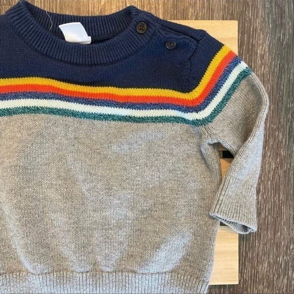 Gap stripes sweater. 0-3 Months - Picture 4 of 7